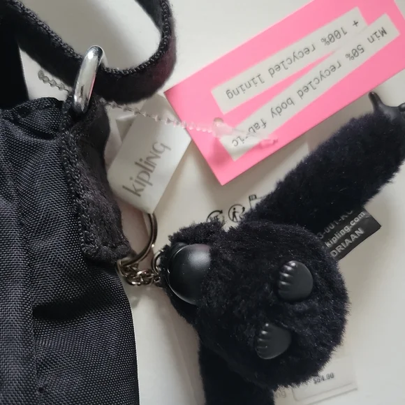 Kipling Black Crossbody Bag - Picture 5 of 10